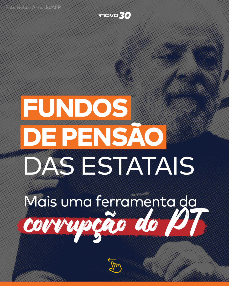 partidonovo30's tweet photo. Entenda como o PT tirou dinheiro dos aposentados das estatais para financiar amigos e desviar dinheiro.
 
Os Fundos de Pensão das estatais são fundos criados por contribuições dos funcionários e das empresas.
 
👇👇 https://t.co/W77BmuoT3c