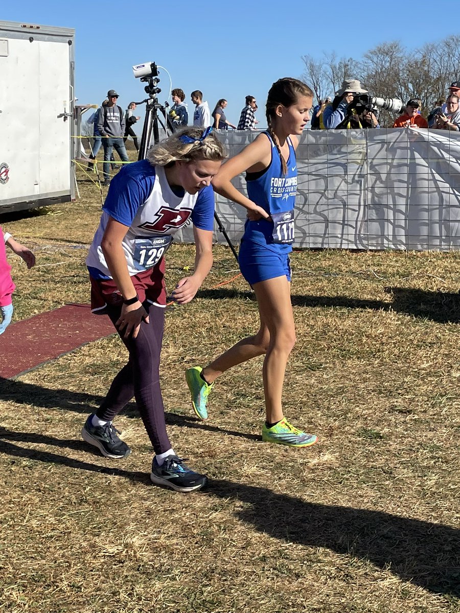 More than a race. Pikeville’s Ella Allen and her family handled tragedy with the support of teammates, running the 2A race days after losing her younger brother. Pikeville finished 16th on Saturday.