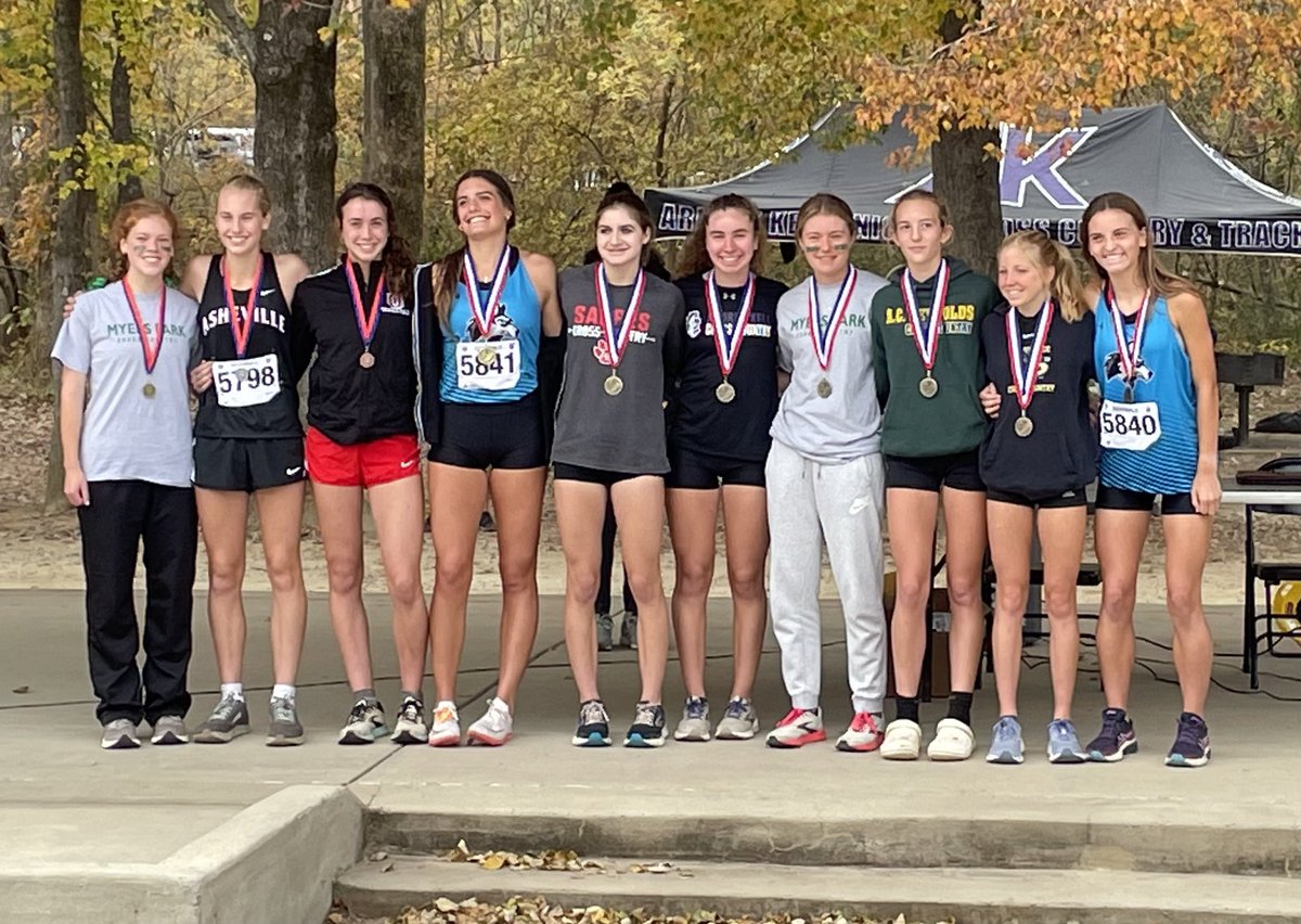 akxctf's tweet photo. And on the women’s side at NCHSAA 4A West Regional Championship… 
AK with a 2nd place team finish and Anna Wells finishing 6th overall! Congratulations!!! 
@AKSportsInfo @NCRunners https://t.co/JM4QVPVUUO