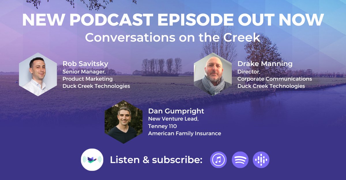chyde_duck's tweet photo. On this episode of the Conversation on the Creek Podcast Series, we talk with Dan Gumpright, New Venture Lead at Tenney 110 American Family Insurance! Listen to the newest episode and subscribe on #ApplePodcasts, #Spotify, #GooglePodcasts, and https://t.co/JiJLfi6trs https://t.co/rbSgUJydja