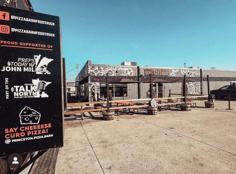 Both trucks out on the beautiful fall day!  On site <a href="/RustechBrewing/">RustechBrewing</a> in Monticello noon-8 today!  #beerandpizza #CraftBeer