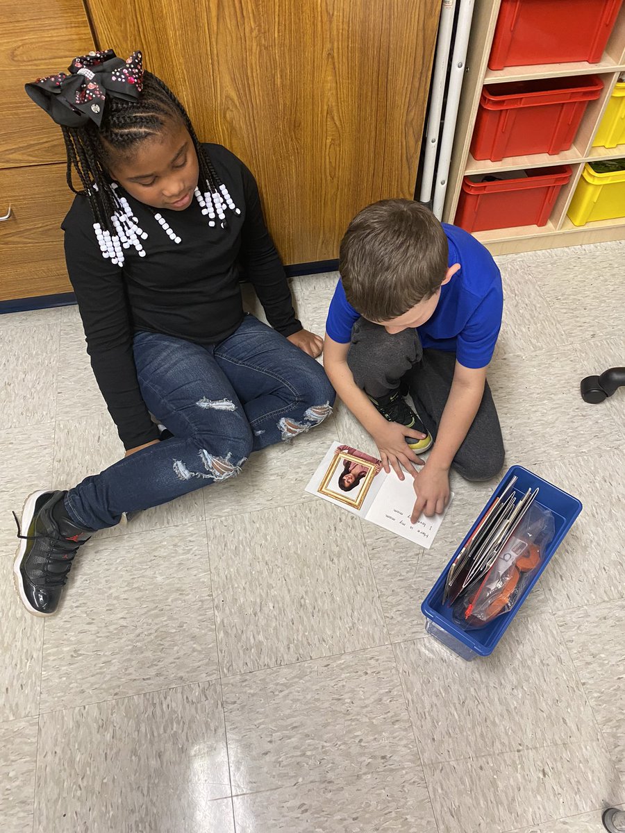 Sometimes you just need to close out a day with a Drop Everything and Read time! Our class of scholars LOVE reading to their peers! #WeBelieveinBRE