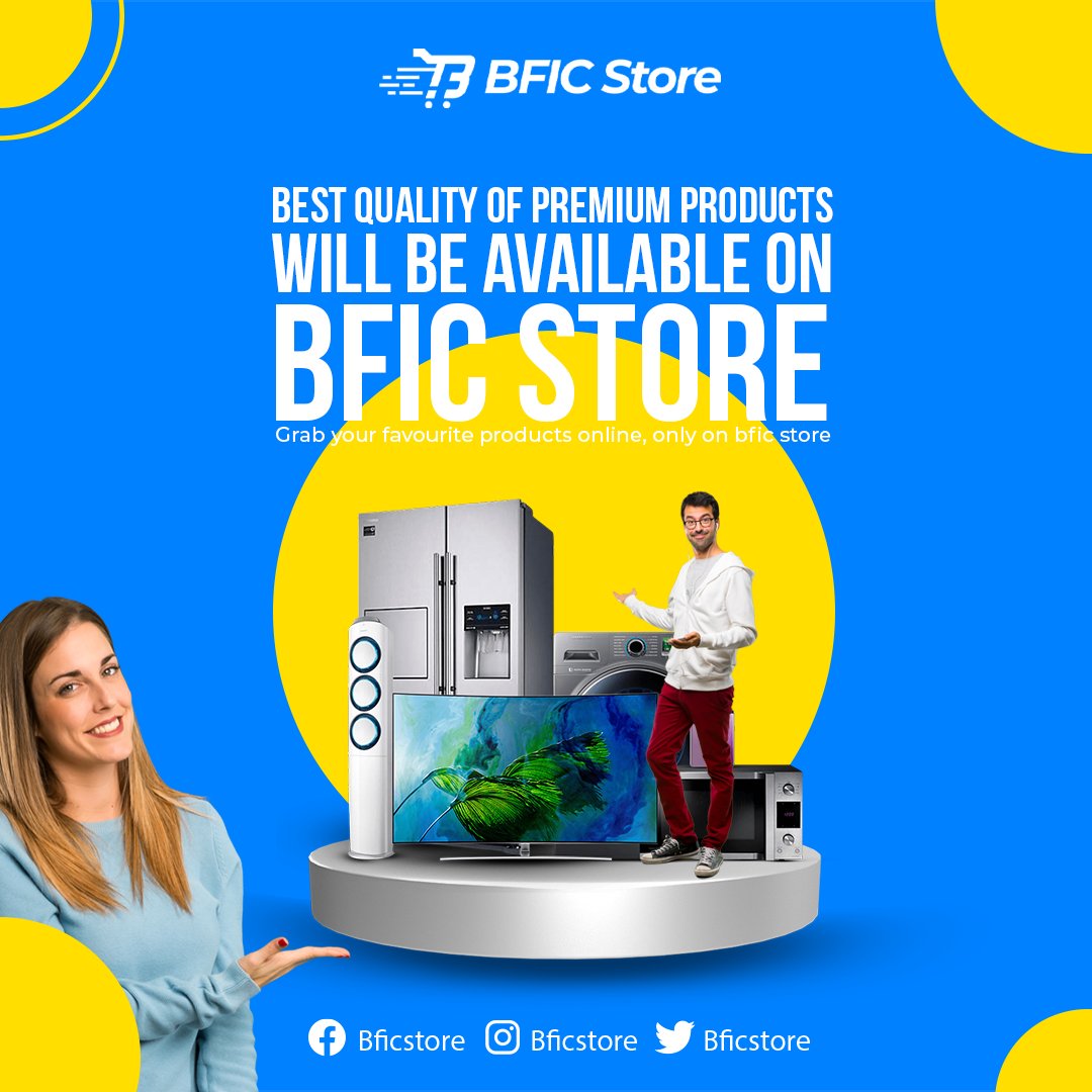 itsBStore's tweet photo. What more assurance is required than the quality delivered at your door step?? Stay connected for more
Facebook ⤵️
• https://t.co/LmYPuSy1f6
Instagram ⤵️
• https://t.co/5iMdH53Jpa
#bfic #bficstoreofficial #bficstore #electronic #gadgets #grocery #homeappliances #makeup https://t.co/FBhp677XIK