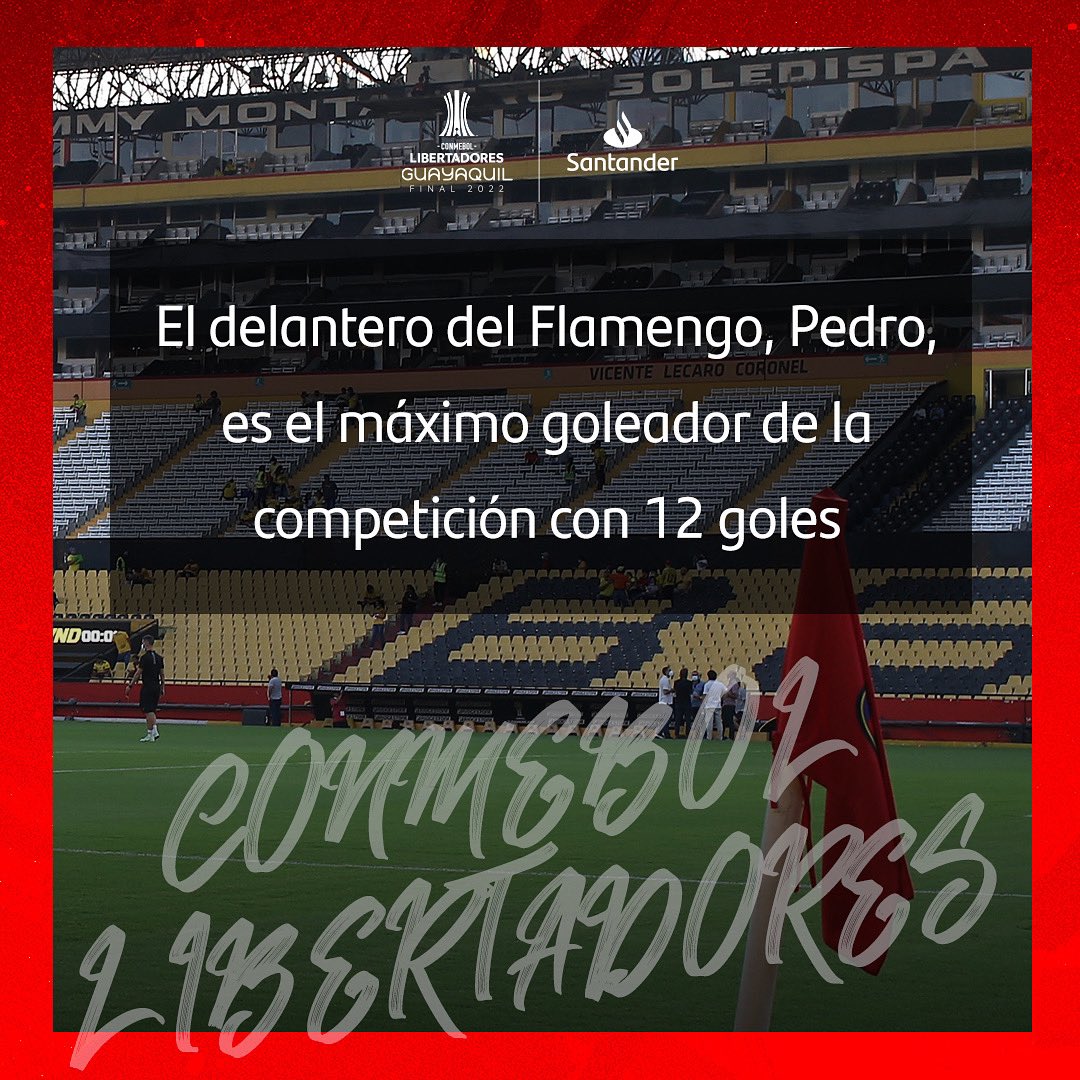 Un Pedro totalmente en llamas a lo largo de la actual edición, ¿Logrará marcar esta noche? 🔥

#Libertadores