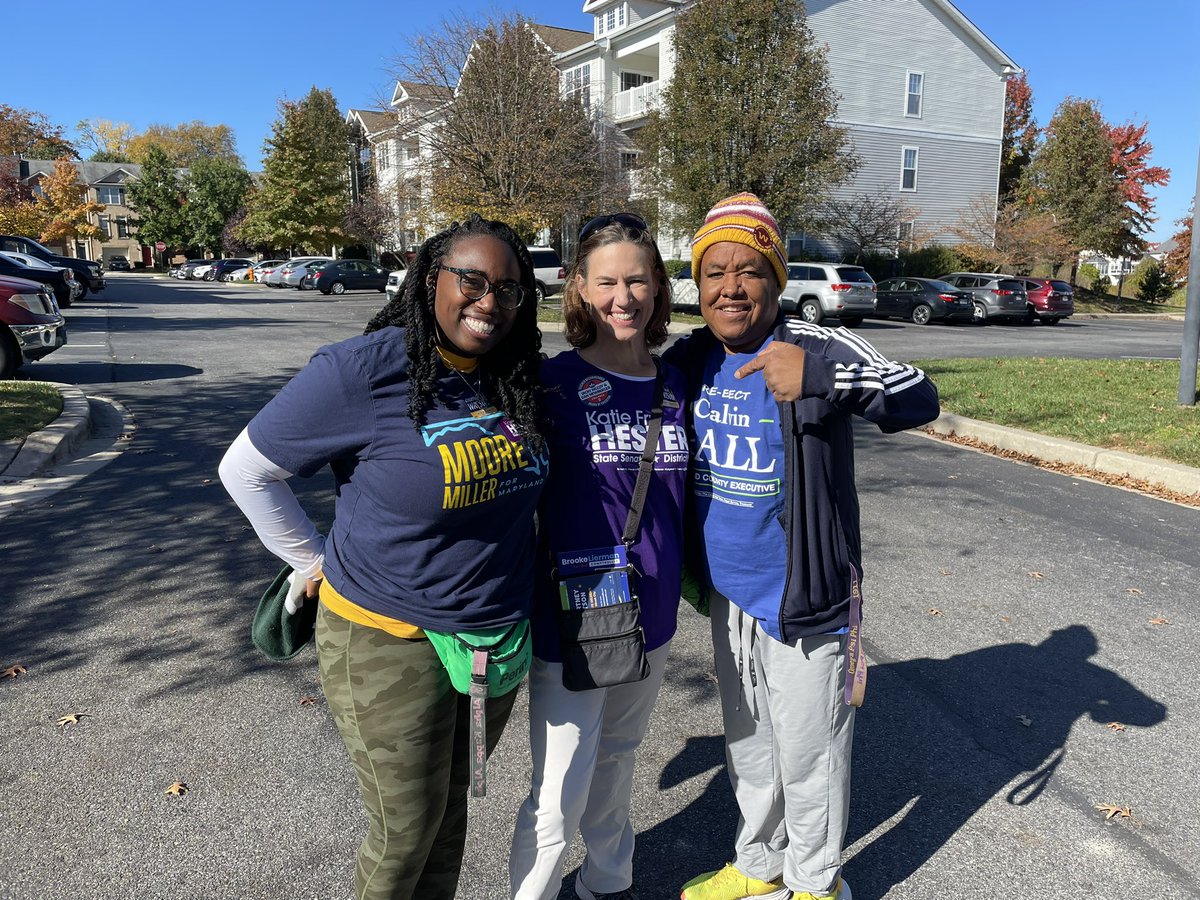 voteforjenwhite's tweet photo. Beautiful day for door knocking in Howard County, helping fellow Democrats get out the vote! @katiefryhester @courtneywatson1 @CalvinBallTeam #AllBluein22 #Brooke4MD #AnthonyBrown #JenForTen https://t.co/Y89Vn46f95