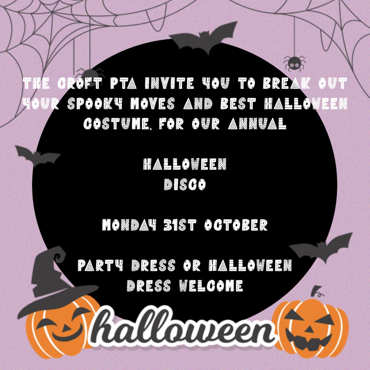 Just a reminder of what’s coming up over the next month 👀 and their is more to follow 😁 
carrieannethompsonpta@gmail.com <a href="/TheCroftPrimary/">The Croft</a>