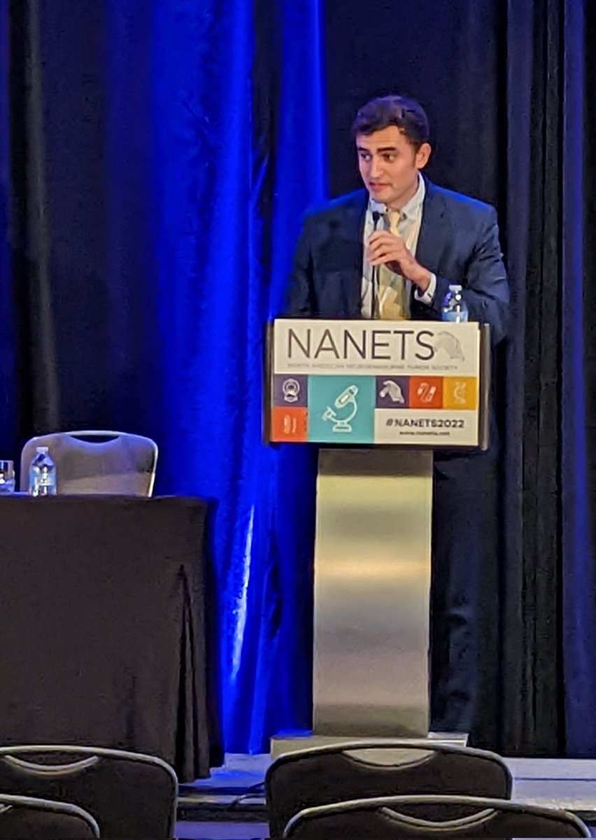J. Bart Rose (@jbartrose) on Twitter photo Congrats to <a href="/brendonherring/">Brendon Herring, MD PhD</a> for his wonderful talk discussing early data describing molecular drivers of racial disparities in pNETs at #NANETS2022! Congrats to <a href="/brendonherring/">Brendon Herring, MD PhD</a> for his wonderful talk discussing early data describing molecular drivers of racial disparities in pNETs at #NANETS2022!