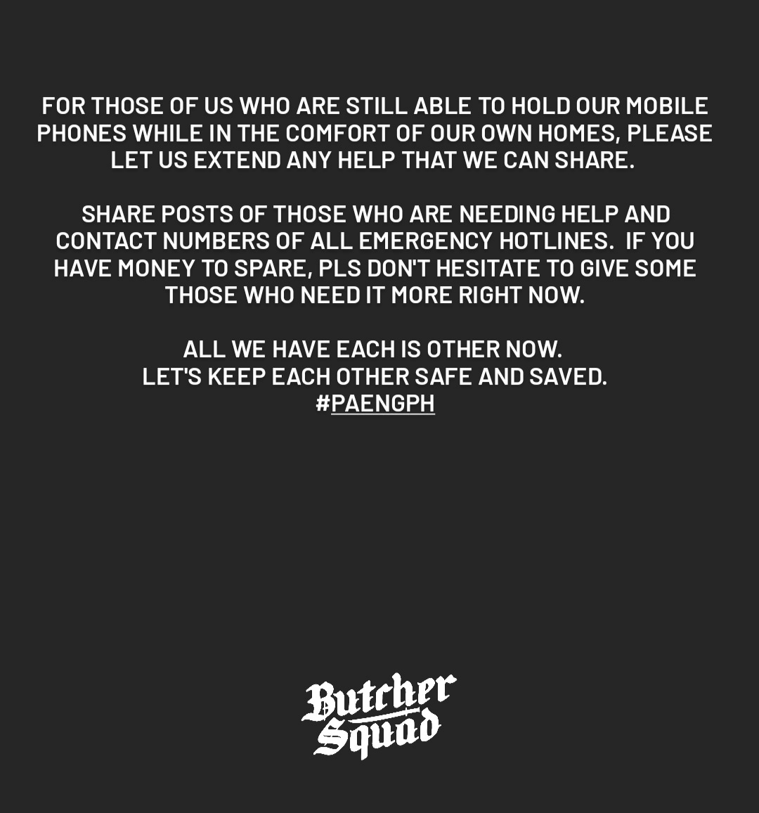 SAVE AND BE SAVED. #PaengPH #RescuePH