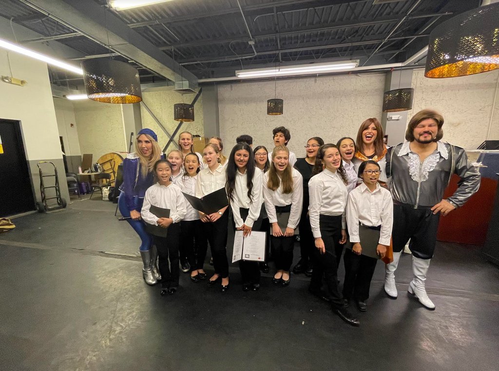 Last night, our Performing Arts School Choir had the opportunity to sing with <a href="/maniatheshow/">MANIA: The ABBA Tribute</a> right here at #bergenPAC! We are so proud of our students and their incredible performance!

#performingarts #abbamania #maniatheshow #choir #youngartists #youngsingers #abbachoir #singing