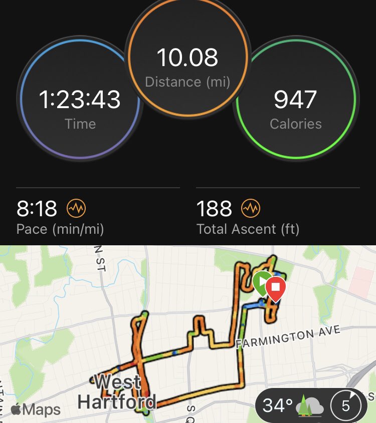lenhardtmk's tweet photo. 10- miler this chilly morning, great start to my day! Enjoy yours #oldmanrunning, #run, #justrun, #lucky2run https://t.co/O3kbXsgf9W