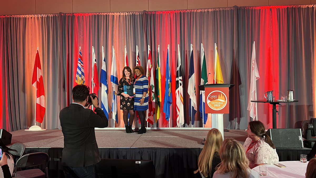 Congratulations to Joy Tarasuk on the prestigious <a href="/BoehringerCA/">Boehringer Ingelheim</a> Oncology Nurse of the Year Award!! #CANOACIO2022 #togetheragain