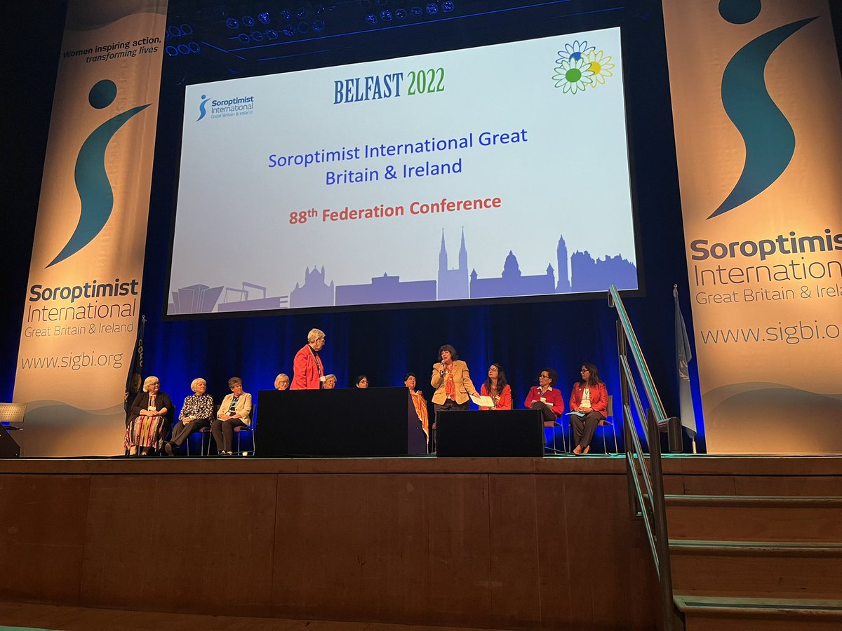 Today I was proud as punch to present on behalf of <a href="/BritishRedCross/">British Red Cross 🧡</a> and <a href="/vcsep/">Emergencies Partnership</a> partners @SIGBI1 international #climateforchange conference in Belfast. The power of amazing women sharing stories, inspiring action and taking bold steps towards UN #SDGs can’t be underestimated 🙌