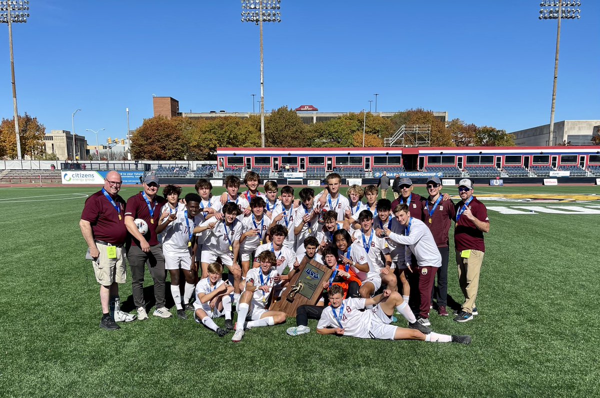 IHSAA (@ihsaa1) on Twitter photo Congratulations to the Brebeuf Jesuit Braves, the 2022 Class 2A Boys Soccer State Champions! The Braves are State Champions for the second straight year! <a href="/BrebeufSports/">Brebeuf Athletics</a> #IHSAA ⚽️🏆 Congratulations to the Brebeuf Jesuit Braves, the 2022 Class 2A Boys Soccer State Champions! The Braves are State Champions for the second straight year! <a href="/BrebeufSports/">Brebeuf Athletics</a> #IHSAA ⚽️🏆