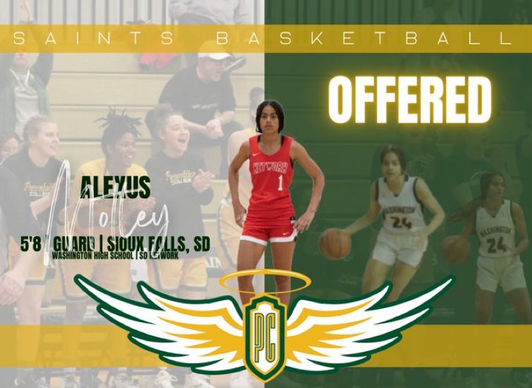 motley_alexus's tweet photo. Had a great time at Presentation, getting to meet the team. I am also grateful to receive an offer to further my academic and basketball career. Big thanks! to Coach Jeffery and Richter. #PCsaints https://t.co/JYEKG8ZyLl