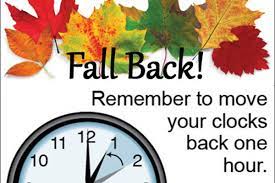 Don't forget, the clocks go back an hour this evening! Get your alarms ready for school on Monday