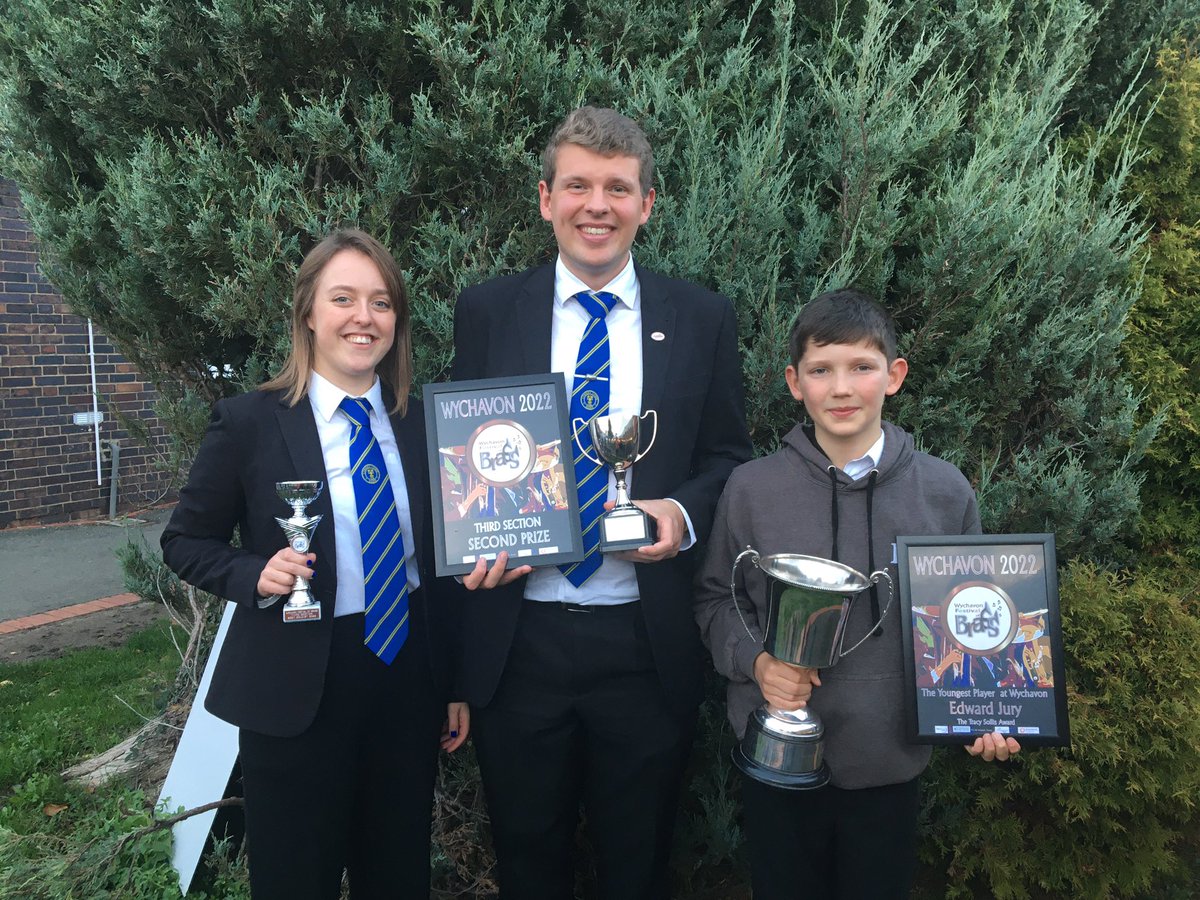 So, Wychavon…

We came SECOND!!! 😁
Our solo horn,<a href="/samanthaford473/">Dr Samantha Ford (Sammy)</a> , won Best Soloist and Edward, won Youngest Percussionist (he’s only 11!)