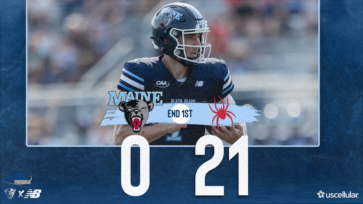 End of one in Orono. #BlackBearNation | ⬆️