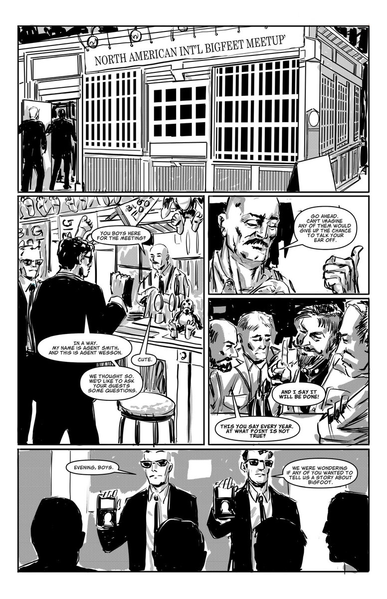 AzeemLyons's tweet image. I'm happy to present my and @BrianBeardsley's Bigfoot short, The Life and Times. Check it out!
1/2