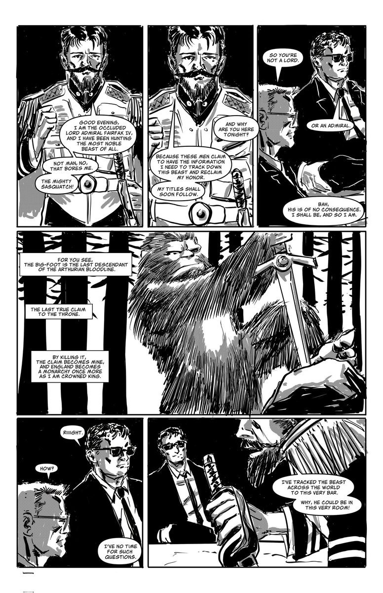 AzeemLyons's tweet image. I'm happy to present my and @BrianBeardsley's Bigfoot short, The Life and Times. Check it out!
1/2