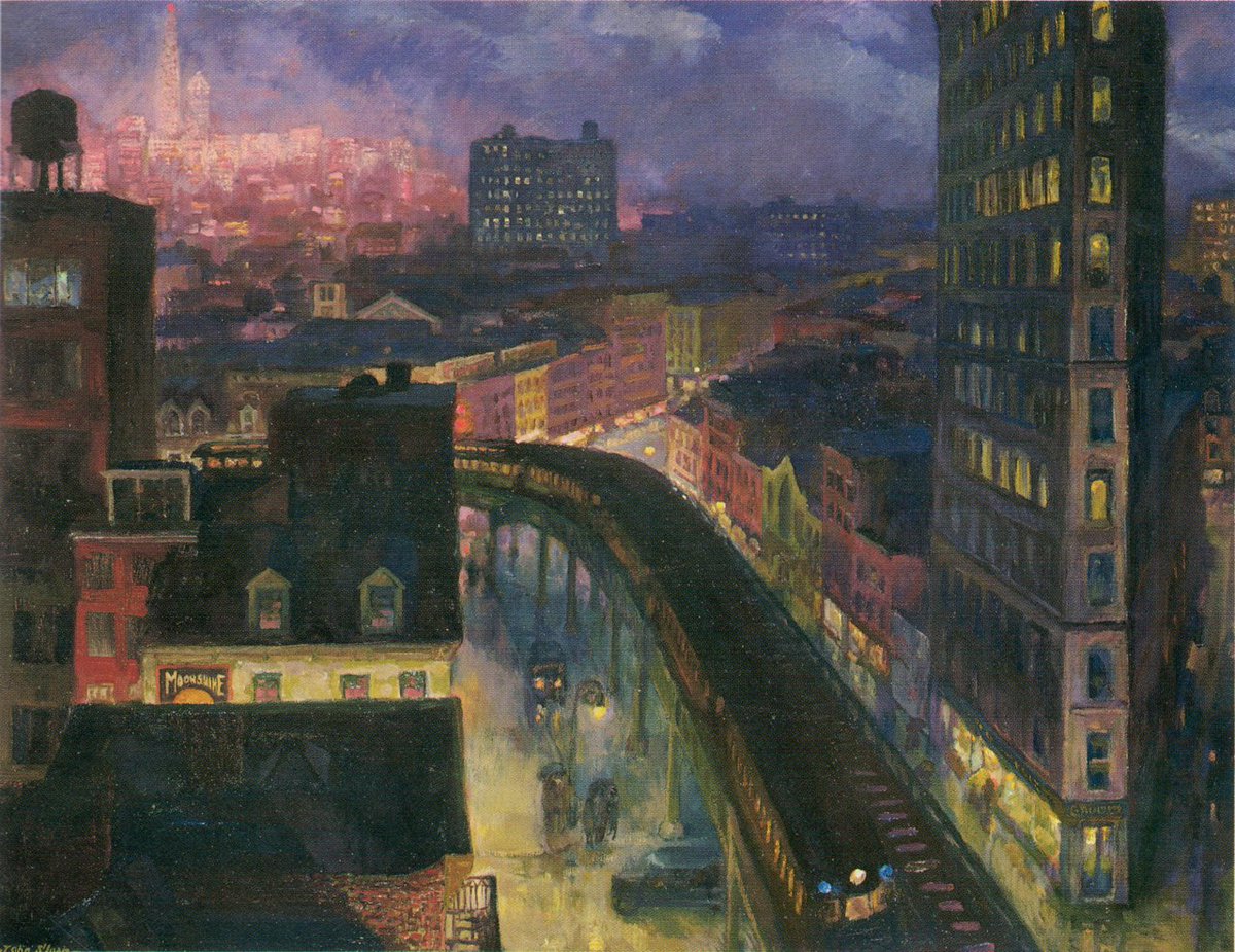 John Sloan (1871–1951) The City from Greenwich Village 1922