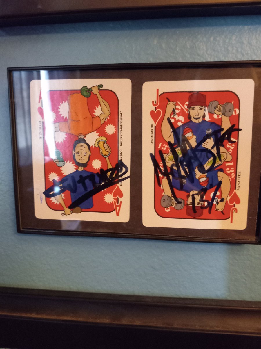 Finally got this memento of that time I met <a href="/Intrinzik6T7/">Intrinzik</a> and <a href="/McNastee/">McNastee</a> in Reno hung in my office.