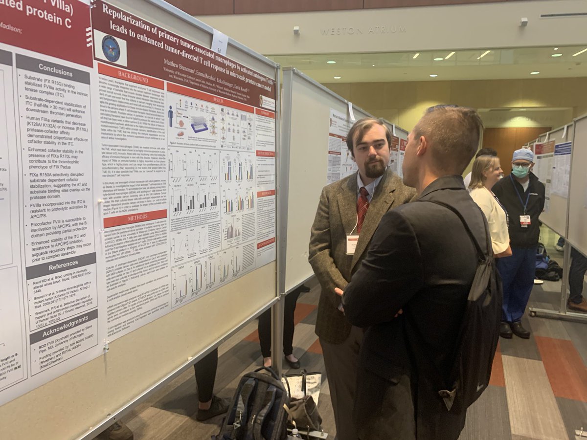 David Kosoff (@david_kosoffmd) on Twitter photo Incredibly proud of Emma Recchia and Matt Breneman in my lab, both of whom presented some very exciting research yesterday at the UW DOM Research Day! <a href="/uw_medicine/">University of Wisconsin Department of Medicine</a> Incredibly proud of Emma Recchia and Matt Breneman in my lab, both of whom presented some very exciting research yesterday at the UW DOM Research Day! <a href="/uw_medicine/">University of Wisconsin Department of Medicine</a>