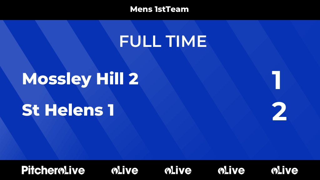 FULL TIME: Mossley Hill 2 1 - 2 St Helens 1
#MOSSTH #Pitchero
sthelenshockey.com/teams/255242/m…