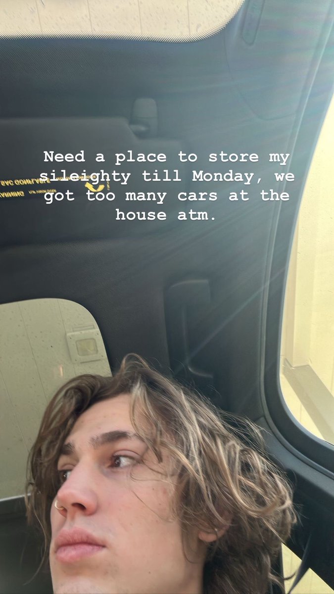 vhackerbra's tweet image. 📲 Vinnie (@/vinniehacker) via instagram stories (@vinniehacker) 

🇧🇷• preciso de um lugar para guardar meu sileighty (carro) até segunda-feira, nós temos muitos carros aqui em casa temporariamente