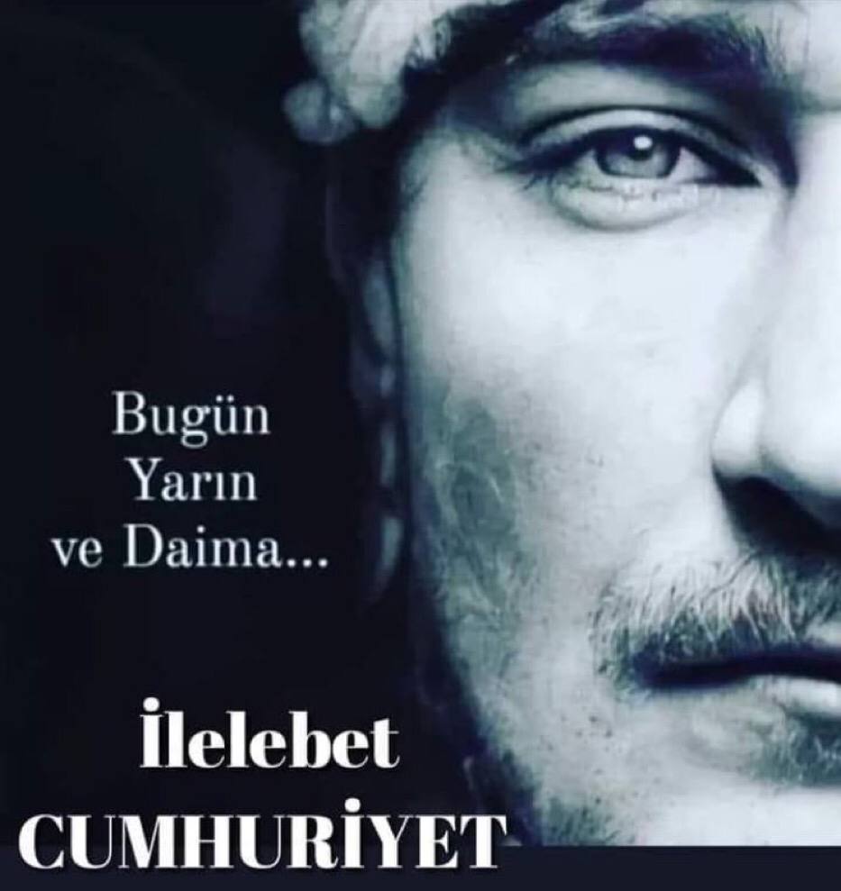 redkripto's tweet image. Cumhuriyet; Atasını bilen, tanıyan, anlayan ve açtığı yolda ,gösterdiği hedefe durmadan yürümeye and içen Türk gençliği ile ilelebet payidar kalacaktır. 

Cumhuriyetimizin 99. Yılı kutlu olsun.