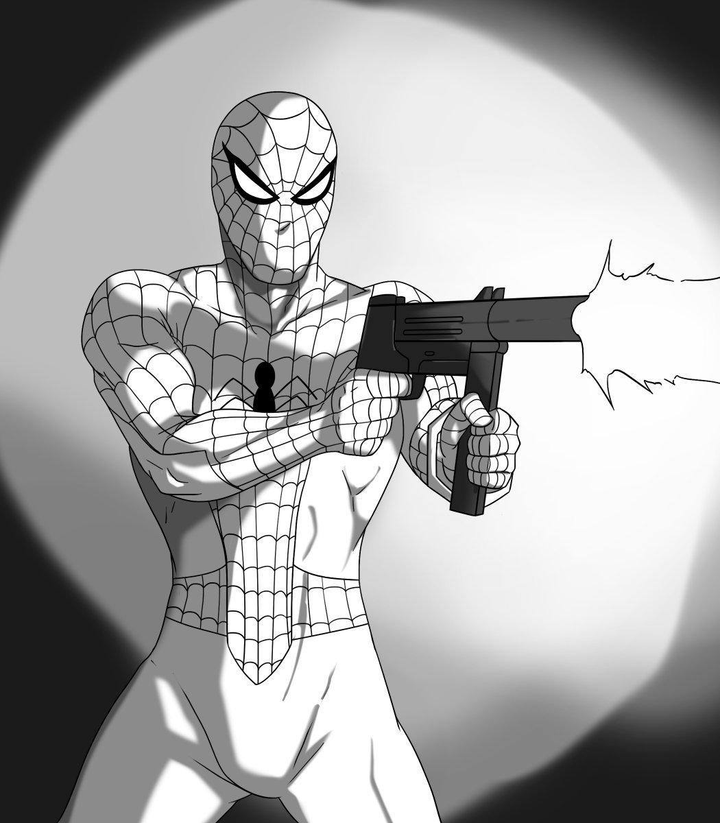 RT @Toastiepumpkin: #Inktober Day 29, Uh Oh, it's the Emissary from Hell, Spider-Man! https://t.co/qECDEJ7Lbz