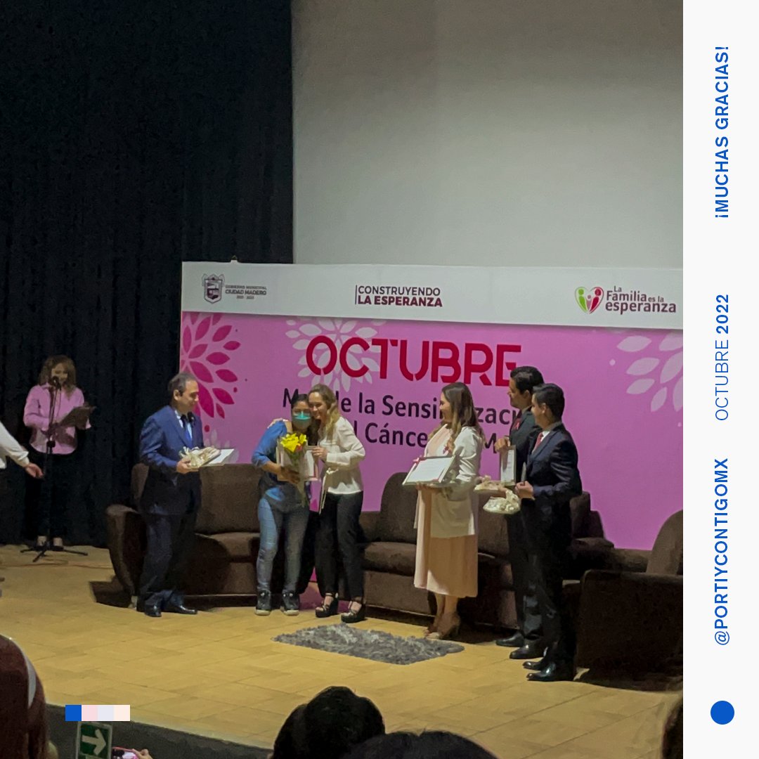portiycontigomx's tweet photo. Excelente conferencia donde se tocaron muchos temas sobre el cáncer de mama.

Queremos agradecer por la invitación, así como nos comprometemos en extender el mensaje sobre el auto cuidado todo el año.

#DIFMadero 
#MesRosa https://t.co/E1Wbw5wfoE