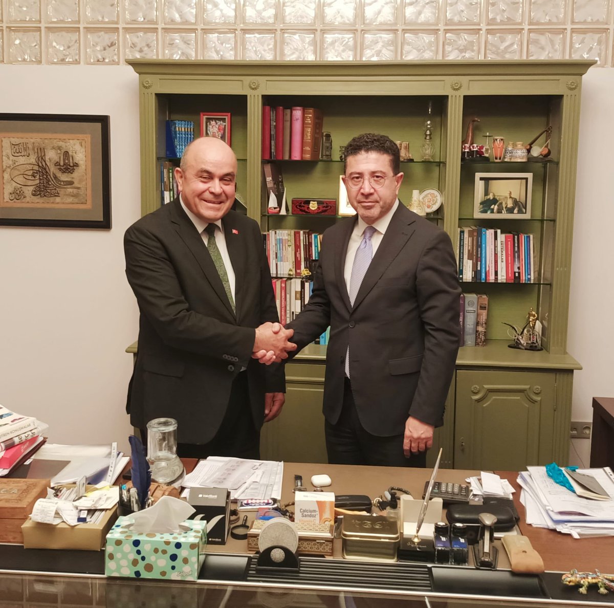 Yozgat Genç Sanayici ve  İş Adamları Derneği (YOGSİAD) Başkanı Sayın Ayhan Çelik ile bir araya geldik. Nazik ziyaretleri ve destekleri için teşekkür ederiz.