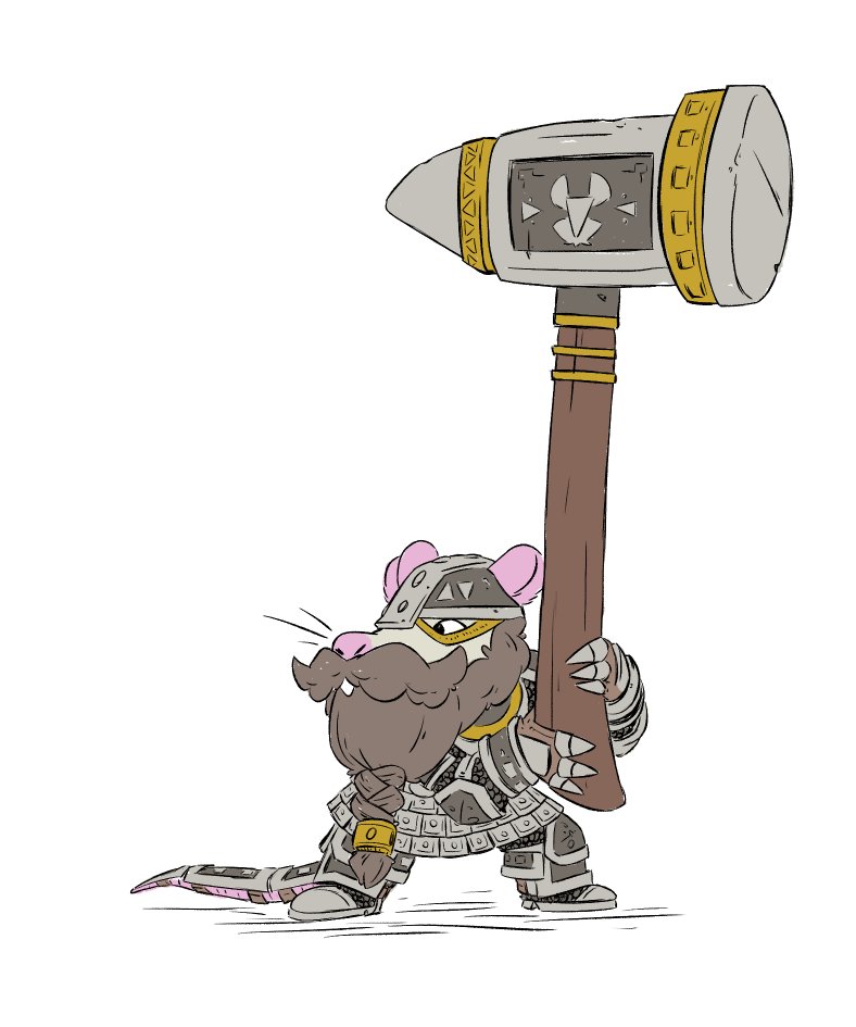 Rattober day 29: Little Rat
#rattober #rattober2022 #beansrattober