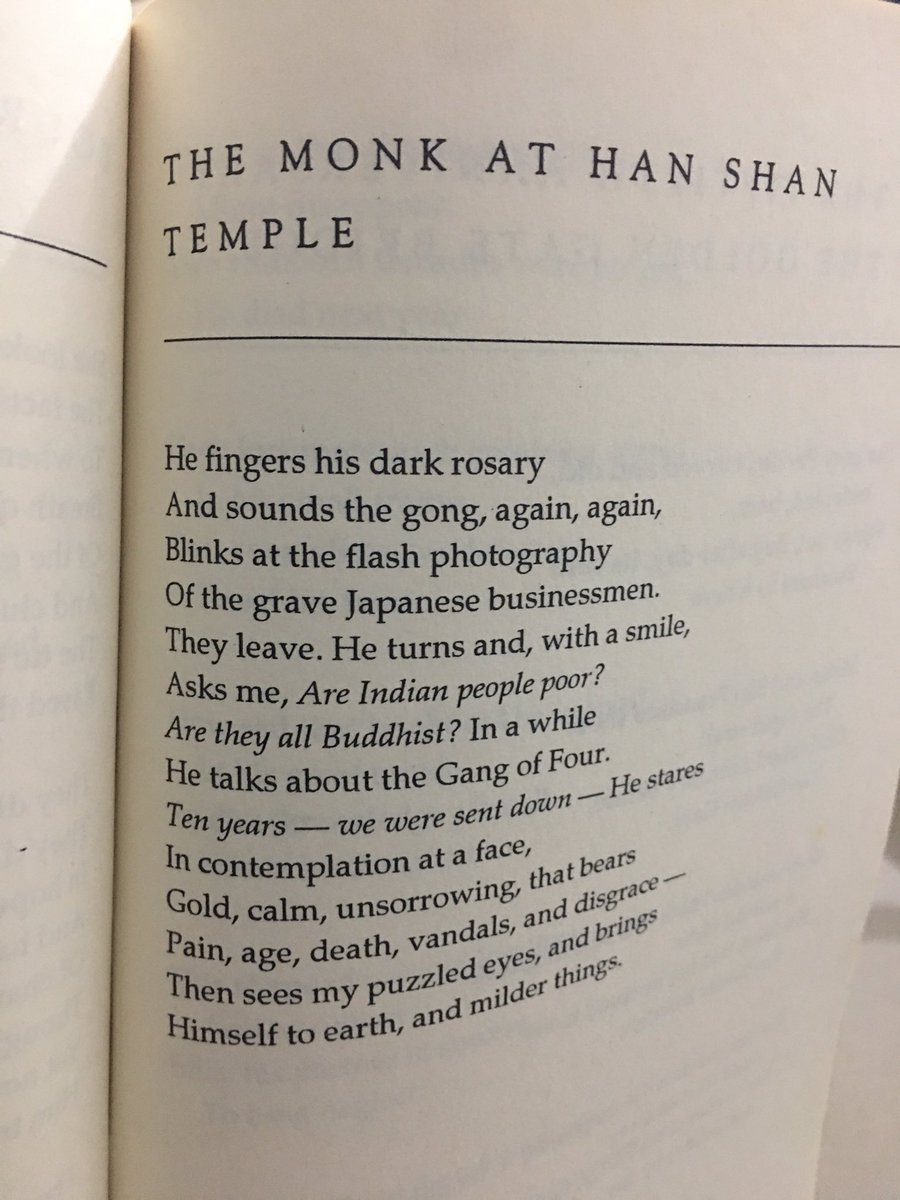 abytharakan's tweet image. #VikramSeth 💙