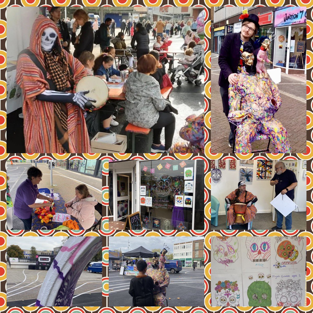 Junction 7 Creatives C.I.C (@junction_c) on Twitter photo What a blast! Loved launching #EventIsland #Stevenage in Halloween + Day of the Dead style today. Come find us inside and outside of Junction 7 again soon! <a href="/lovestevenagetc/">Stevenage TownCentre</a> <a href="/StevenageBetter/">Stevenage Even Better</a> What a blast! Loved launching #EventIsland #Stevenage in Halloween + Day of the Dead style today. Come find us inside and outside of Junction 7 again soon! <a href="/lovestevenagetc/">Stevenage TownCentre</a> <a href="/StevenageBetter/">Stevenage Even Better</a>