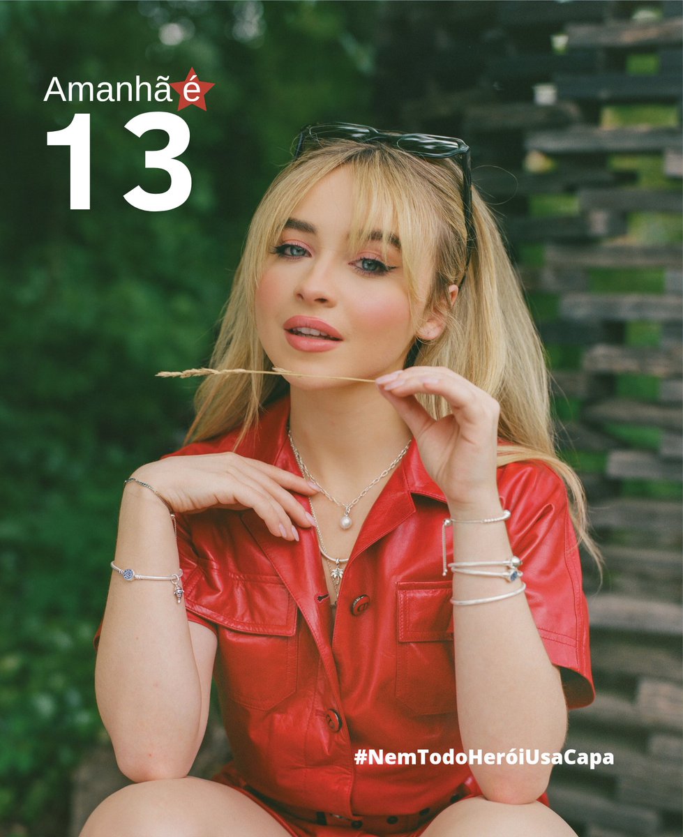 Amanhã é dia de definir o futuro do Brasil! A Equipe do Info Sabrina Carpenter BR acredita na mudança e na melhora da situação do nosso país! Somos 13 hoje e sempre! Vote! 1️⃣3️⃣🌠❤️ #NemTodoHeroiUsaCapa