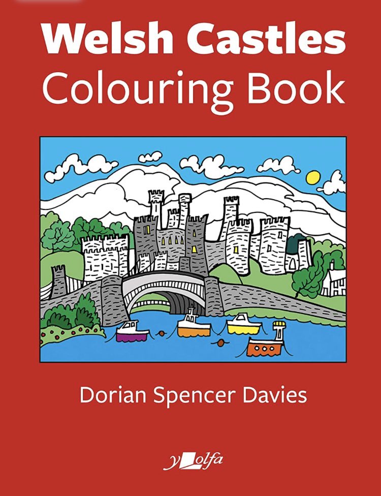 Christmas gift idea… Dorian’s Welsh Castles Colouring book…ylolfa.com/products/97817…. <a href="/Cymruwrthgalon/">All things Wales 🏴󠁧󠁢󠁷󠁬󠁳󠁿</a> <a href="/YLolfa/">Y Lolfa</a>