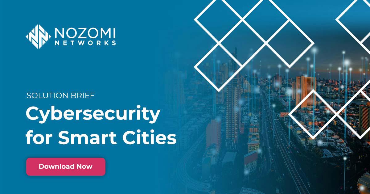 sandrakeen's tweet photo. As #SmartCities grow, so does the complexity and in turn the vulnerability to #cyberattacks. Read this Solution Brief to learn how our solution helps you respond to security breaches or process control issues with minimum cost and disruption to operations. https://t.co/SBvIOjOvBy https://t.co/H7w64ZY8lq