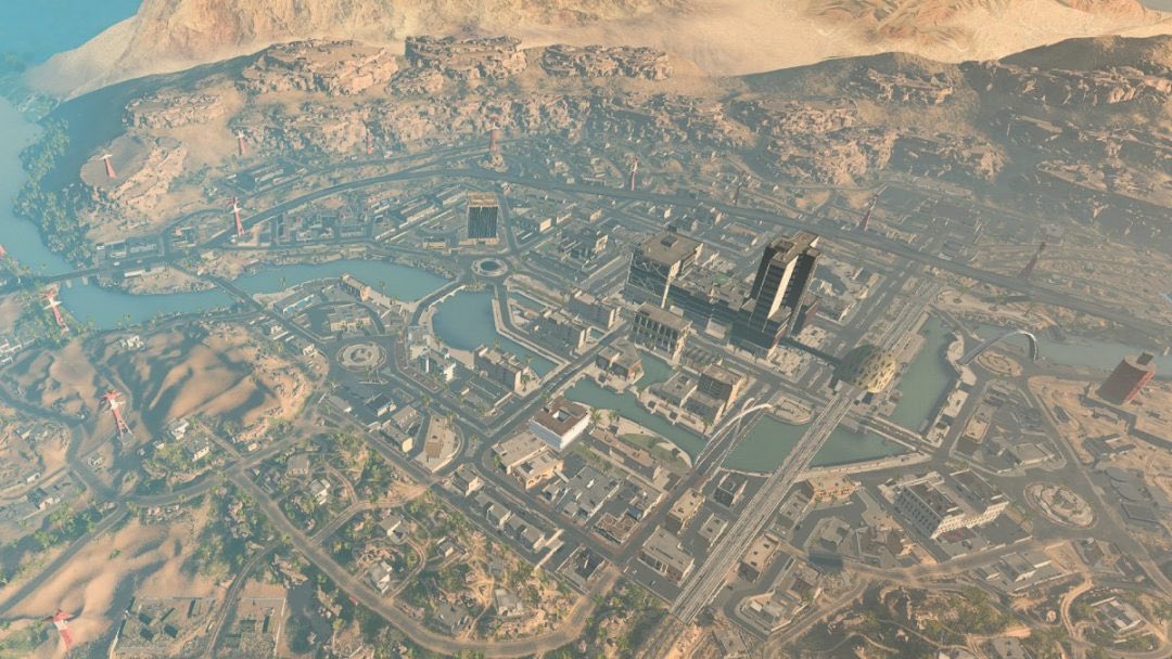 Assassin's Creed Origins - Bird's Eye View of Full Map