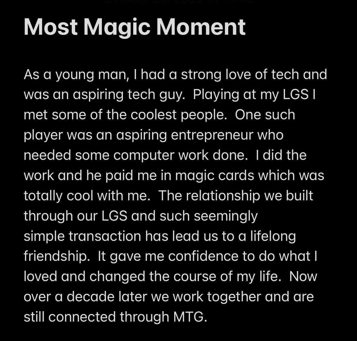 mitchtrafford's tweet photo. #mostmagicmoment https://t.co/MbKYiiYP14