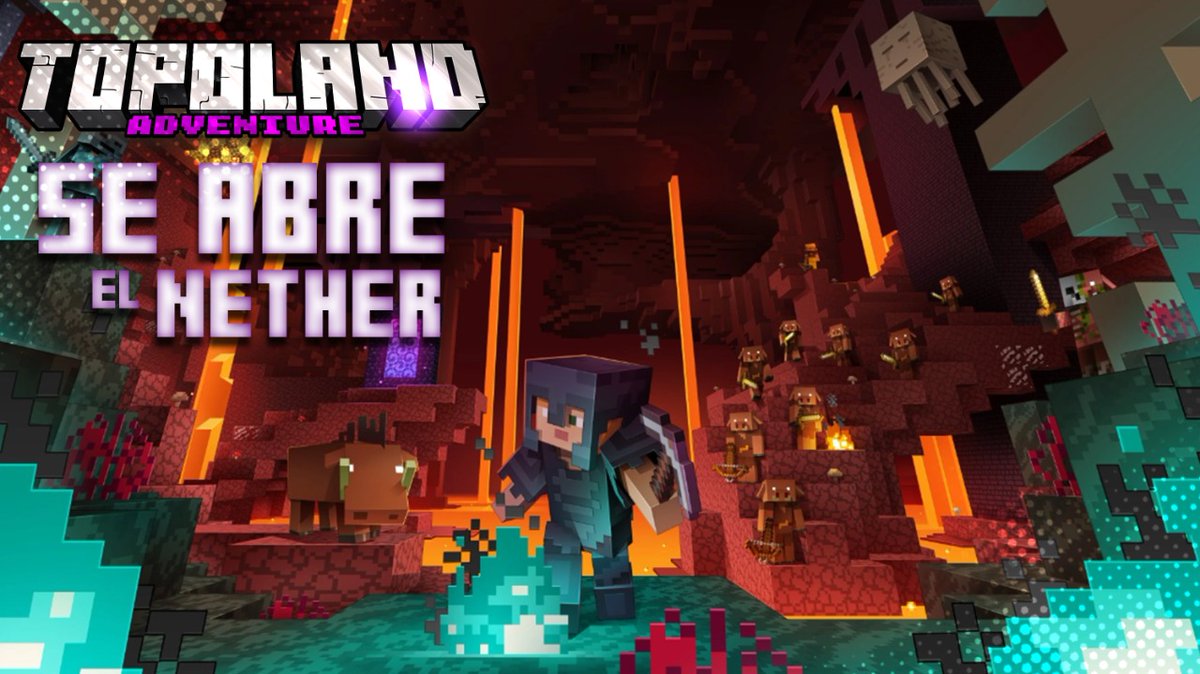 A todos los aventureros se les recuerda que hoy a partir de las 2:00 PM CDMx, se abre el Nether. 
#NoSeasTopo #Esto es #TopoLand