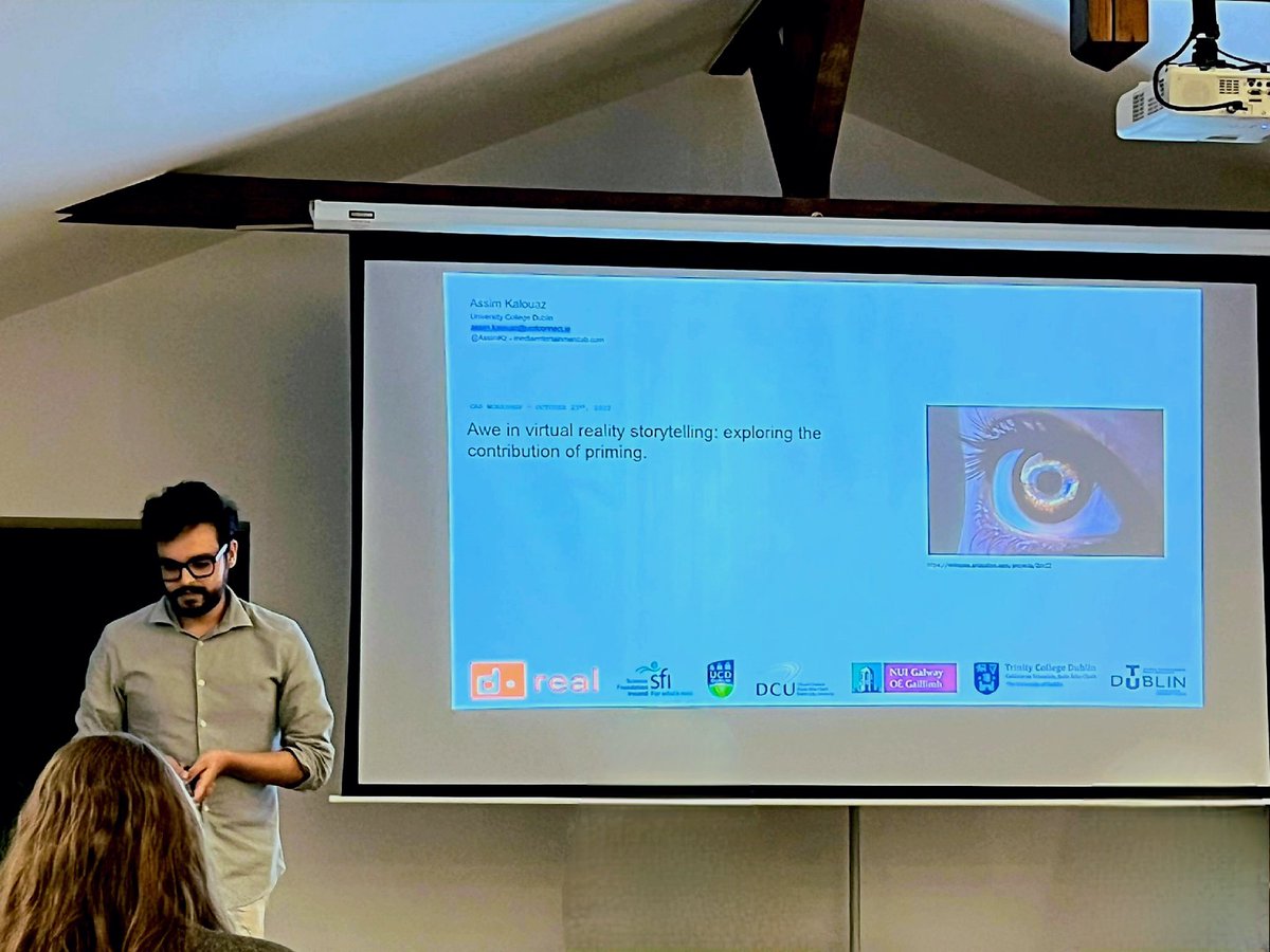 I had the chance to present my research on #awe in #VR at the Cognitive and Affective Biases Workshop in Krakow organised by <a href="/Rafal_Rygula/">Rafał Ryguła</a> - it was such a great experience