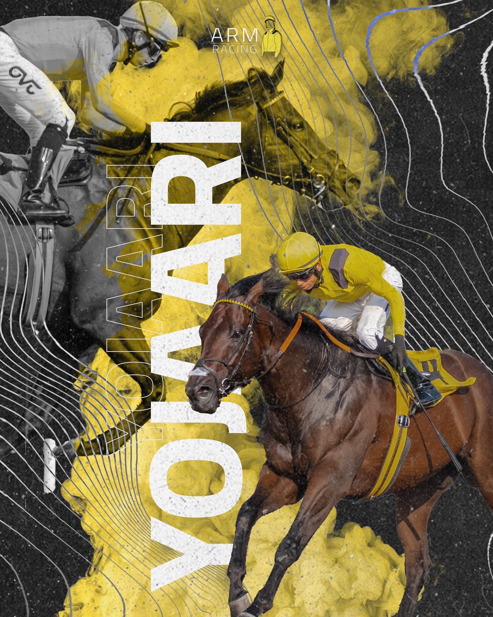 YOJAARI ✨💛
Wins the 4th race at <a href="/jarcOfficial/">Jebel Ali Racecourse</a> (Bin Dasmal Contracting Cup) in style for <a href="/mcosta_racing/">Michael Costa</a> and ridden by <a href="/jeanvovermeire/">Jean Van Overmeire</a> 
#2 #ARM #ARMRacing #HorseRacing