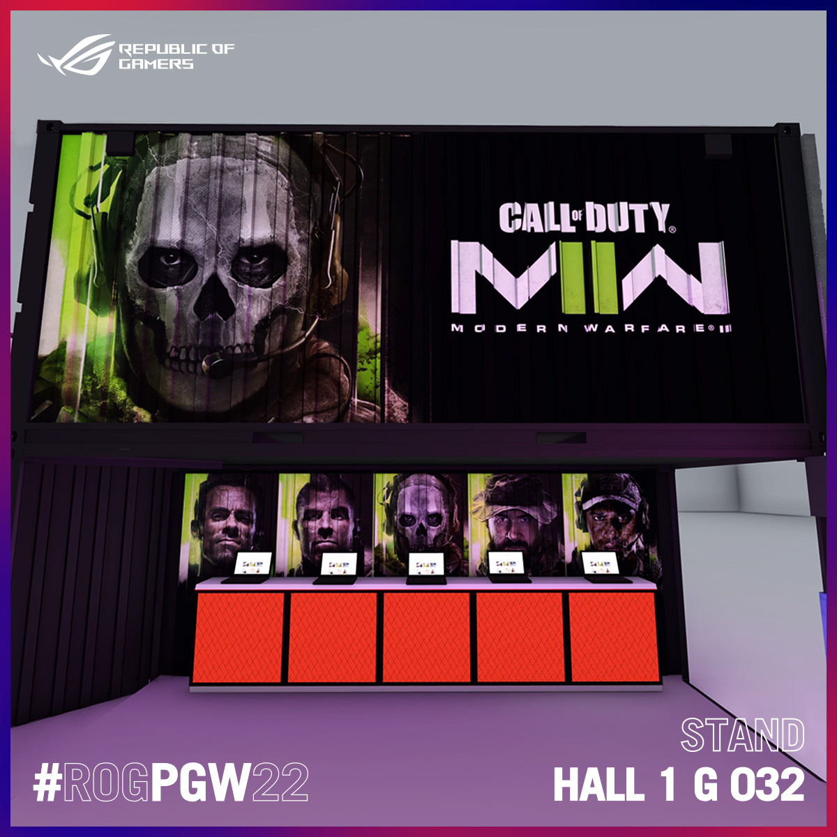ASUS_ROG_FR's tweet photo. La 🍒sur le 🍰. @CallofDutyFR Modern Warfare II jouable sur nos PC surpuissants à Paris Games Week. Tu en as rêvé ? On l'a fait !

CONCOURS : On fait gagner 2 tapis de souris aux couleurs du jeu !

🔹RT+Follow @ASUS_ROG_FR
🔹Commente avec le hashtag #MWII 

#ROGPGW22 https://t.co/1HE9pVXJ4i
