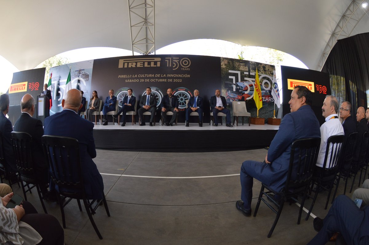 En hora buena a #Pirelli por estos primeros 10 años en #Guanajuato y 150 años de historia, la salud es un determinante clave del bienestar y crecimiento económico @diegosinhue @Alan_Sahir