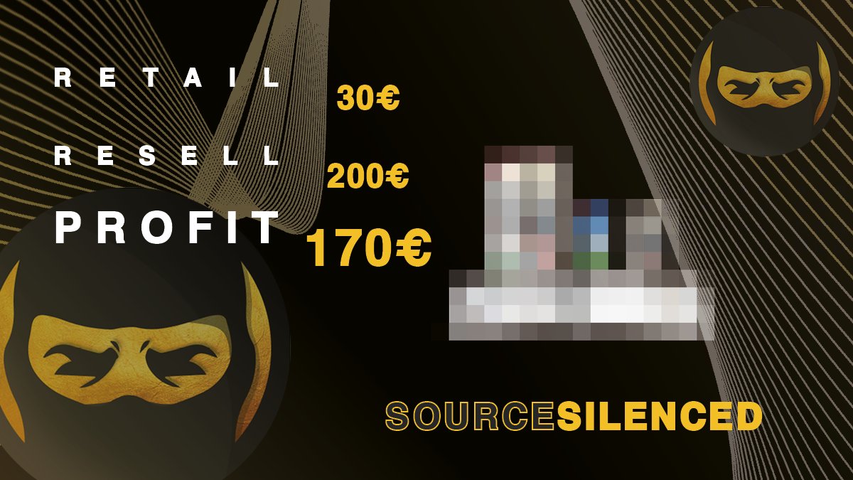 SourceSilenced's tweet image. This product has netted a 5x of its initial investment.
Thanks to our early info our members were prepared and able to secure multiple items with ease on the initial drop and on restocks. 🥳

Make sure to KEEP notifications on! 🫡