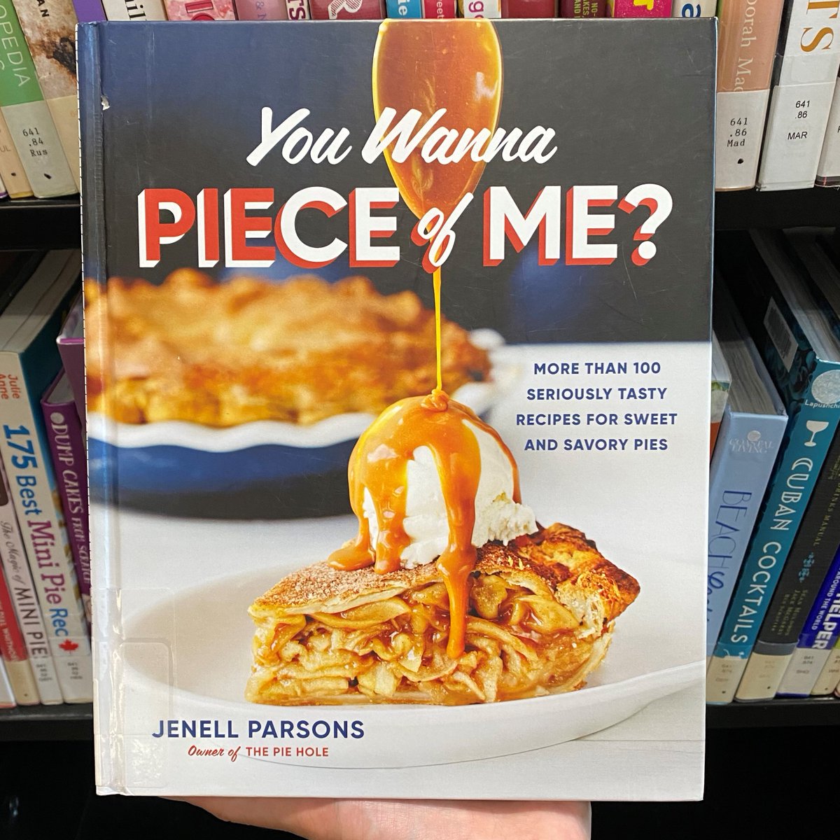 BellevillePL's tweet photo. Pink lemonade pie, cookies n' cream pie, bacon pie, Sweetish meatball pie? Yes! ๐ฅง
You Wanna Piece of Me: Seriously Tasty Recipes for Sweet and Savory Pies by Jenell Parsons (@thepiehole) has all the pies.
Place a hold at https://t.co/aGMaHDfE9P
#WhatsCookingWednesday https://t.co/oTJBZoev0U
