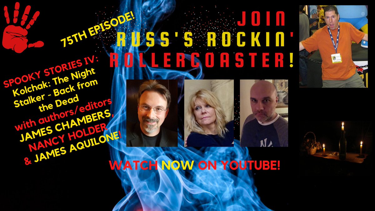 Russ Colchamiro (@authorduderuss) on Twitter photo ICYMI, for my 75th episode, here's the hour-long panel I hosted with <a href="/mothman1313/">James Chambers</a>, <a href="/nancyholder/">Nancy Holder</a> & <a href="/jamesaquilone/">James Aquilone</a> about out Kolchak: The Night Stalker #kolchak #monsters
Check it out!
youtube.com/watch?v=ITN7JA… ICYMI, for my 75th episode, here's the hour-long panel I hosted with <a href="/mothman1313/">James Chambers</a>, <a href="/nancyholder/">Nancy Holder</a> & <a href="/jamesaquilone/">James Aquilone</a> about out Kolchak: The Night Stalker #kolchak #monsters
Check it out!
youtube.com/watch?v=ITN7JA…