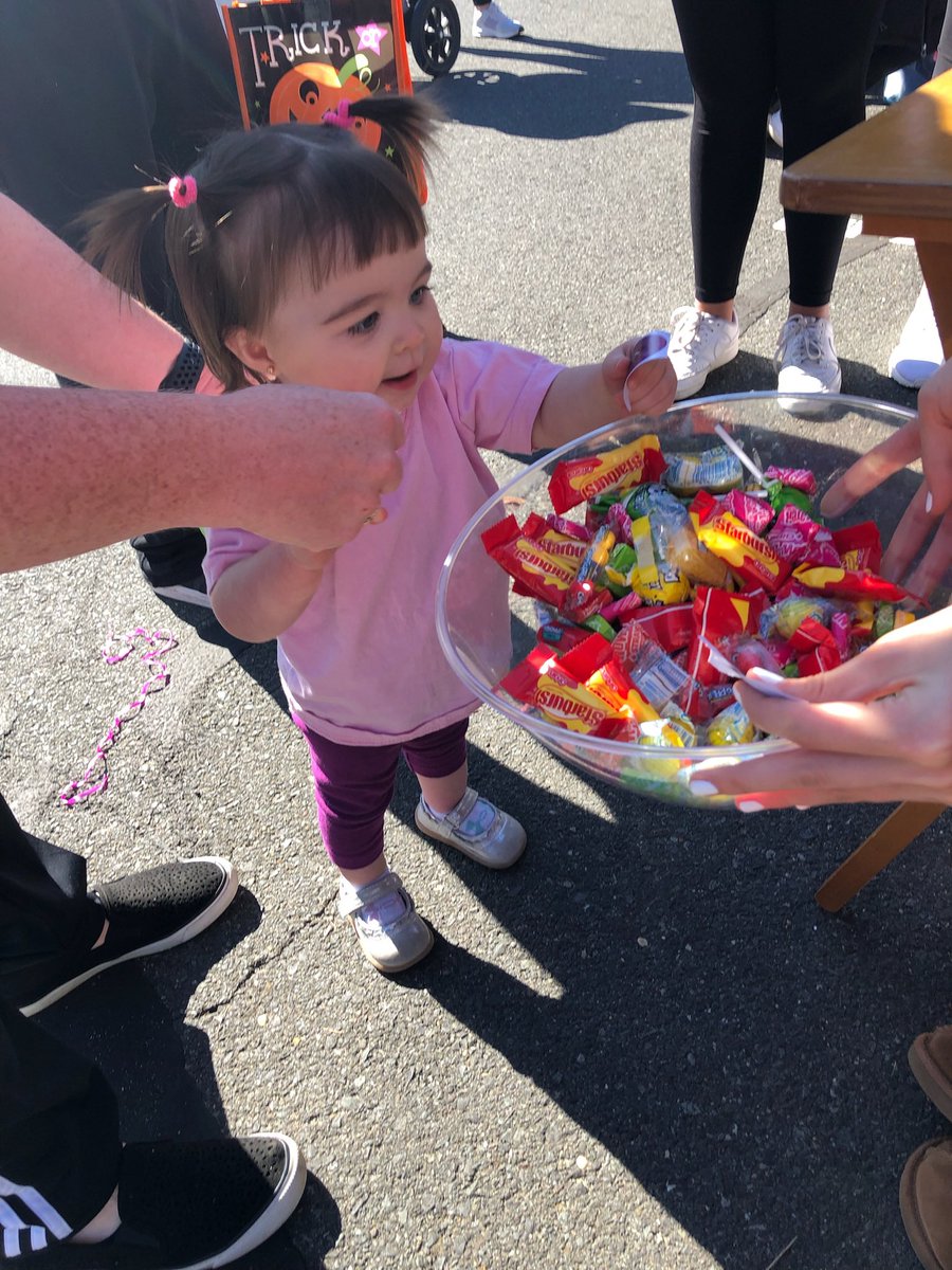 1, 2, 3, 4, put that thing back through that door! Riley had so much fun at her first trunk or treat. Thank you OB Rec and PTA Presidents’ Council!