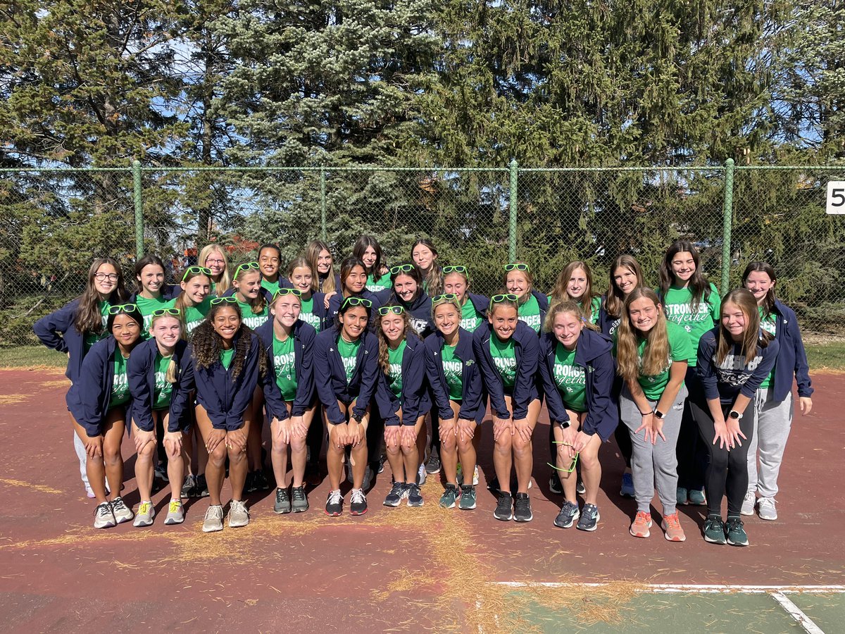 RunningOEHS's tweet photo. These are the smiles of a team who just qualified for State!!! Way to go OEXC! 2nd place team in the Normal Community Sectional! @IderanOE @CoachKell3 @OEHS_GoWolves https://t.co/9lw5hrFChM